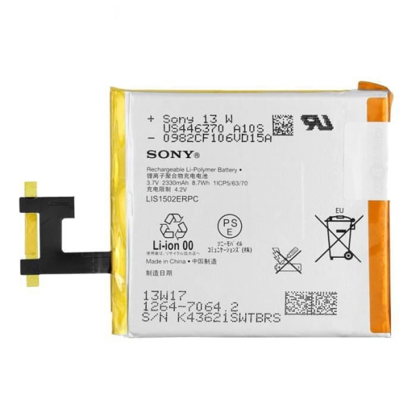 Original Sony LIS1502ERPC batteri för Xperia Z L36H (2330 mAh)