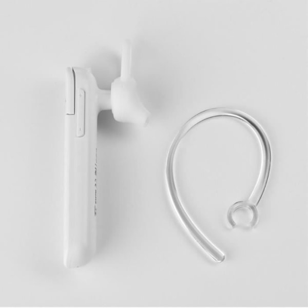 HOCO E25 Bluetooth 4.2 Single Earbud Mystery Earphone med Mic - Vit Vit