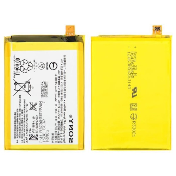 Originalt Sony Xperia Z5 Premium batteri - Sony LIS1605ERPC 3430mAh Gul