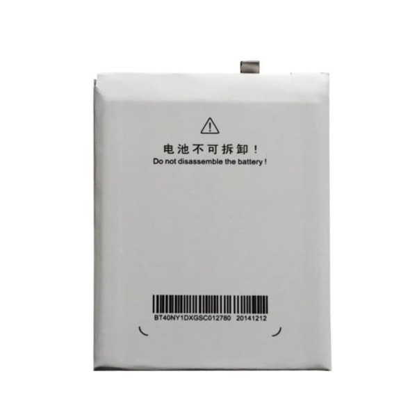 Originalt batteri 3100mAh til MeiZu MX4 BT40 BT41 - Li-ion - 3,8V - Kapacitet 3100mAh