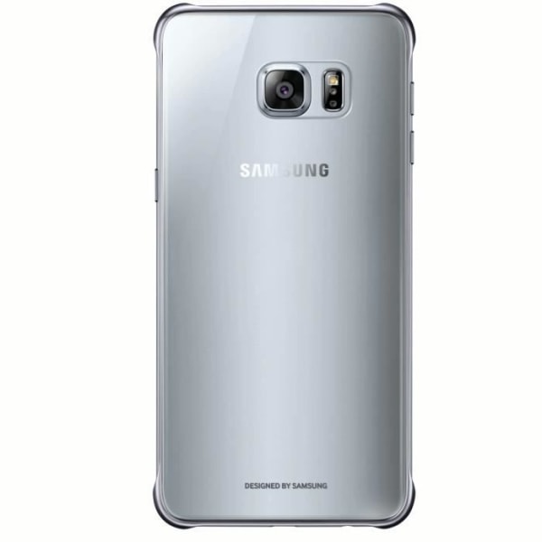 Transparent och silver Samsung hårt fodral för Samsung Galaxy S6 Edge Plus