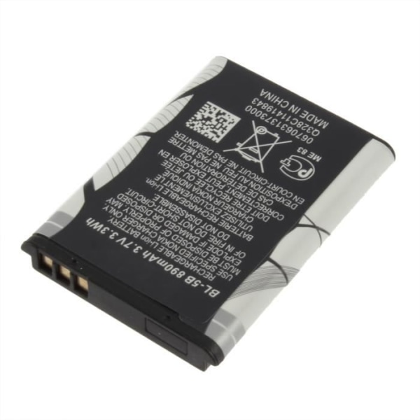 Battericelle Li-ion batterier til Nokia BL-5B telefon