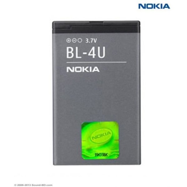 Originalt Nokia BL-4U batteri - Lithium Ion - 1000 mAh - Slankt - 3,7 V