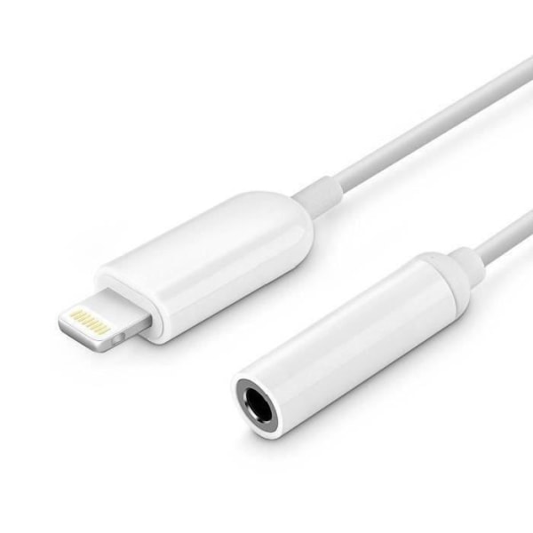 LIGHTNING iPhone 7 til 3,5 MM aux jack adapter