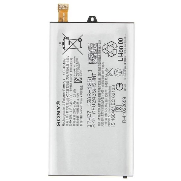 Xperia XZ1 Compact 2700mAh batteri - Original Sony LIP1648ERPC batteri