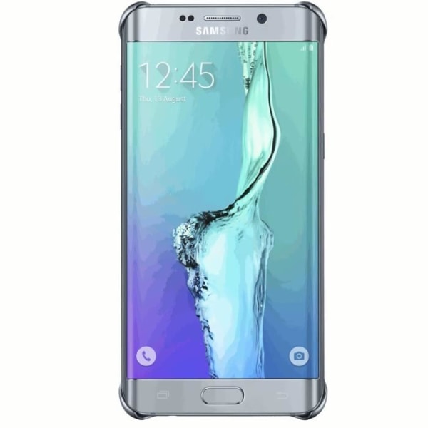 Transparent och silver Samsung hårt fodral för Samsung Galaxy S6 Edge Plus