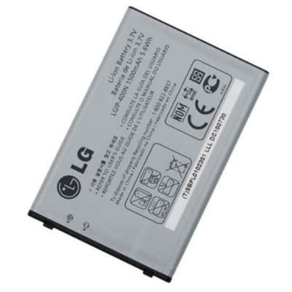 LG batteri LGIP-400N Originalt til LG GM750, GT540, GW620, GW800, GW820, GW880