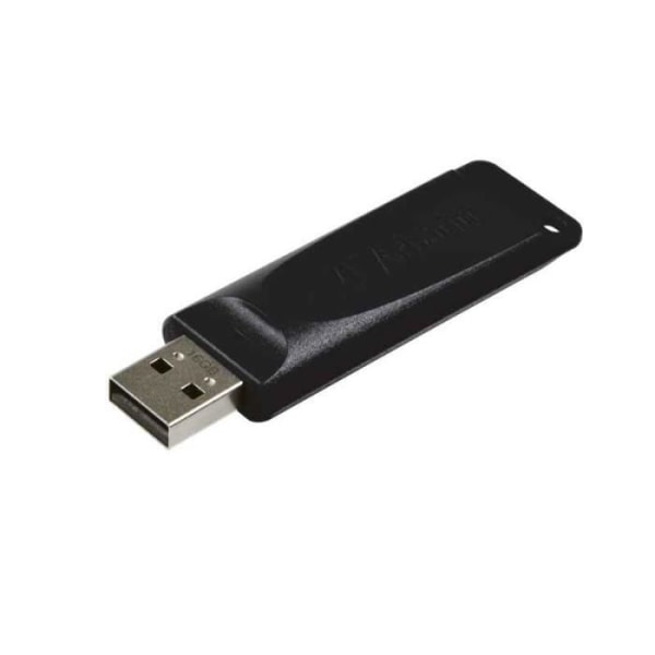 VERBATIM Store 'n' Go 16GB USB nøgle - USB 2.0 - Slide - Sort