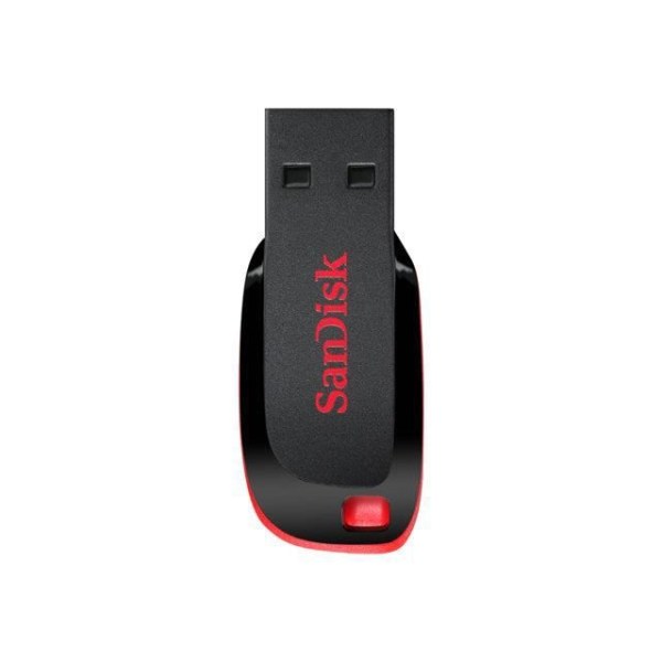 SanDisk Cruzer Blade 64GB USB 2.0 USB-minne - Röd