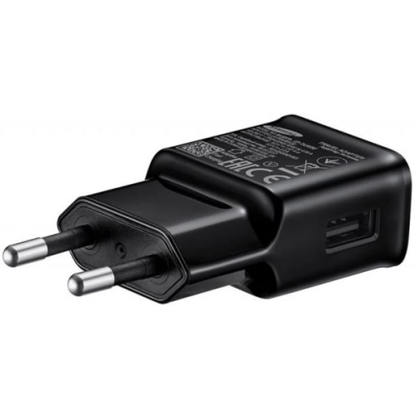 Samsung EP-TA20EBE - USB-strömadapter - 2A, 5V - Snabbladdning - Svart (bulk)
