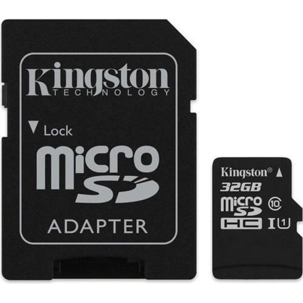 microSDHC UHS-I flashminneskort - KINGSTON Canvas Select - 32 GB - Klass 10