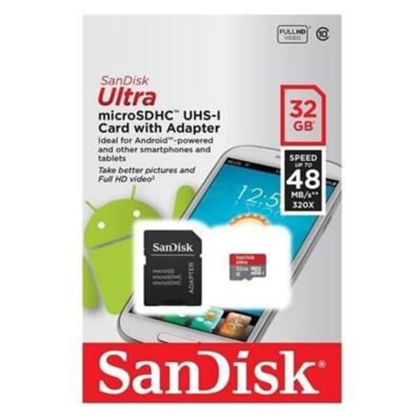 Sandisk microSD 32GB Ultra/Extreme