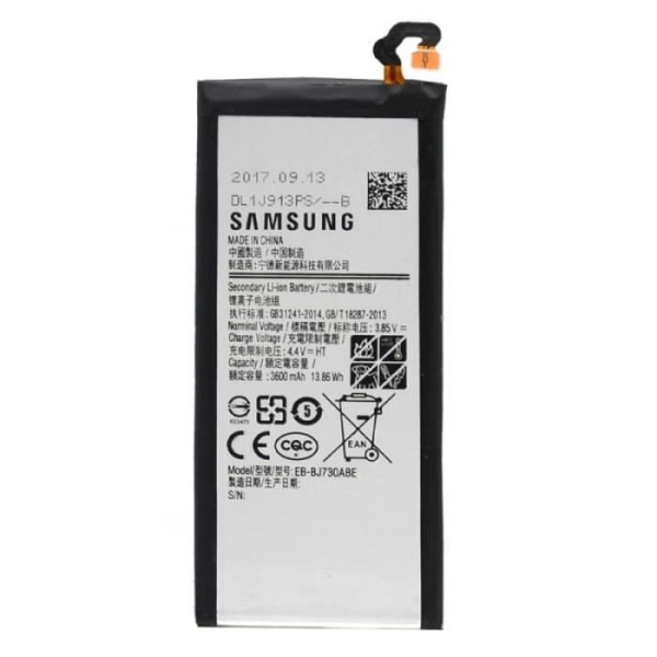 Eb-bj730abe 3600mah Li-polymer batteri för Samsung Galaxy J7 (2017) / J730 / J730f / J730fm / J7 Pro - 220565 Svart