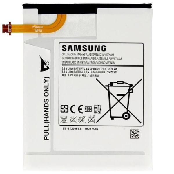 Telefonbatteri - SAMSUNG - BATTERI EB-BT230FBE ORIGINAL SAMSUNG GALAXY TAB 4 7.0