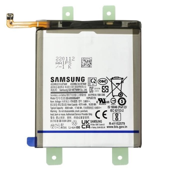 Internt batteri Samsung Galaxy S22 Plus 4500mAh Original EB-BS906ABY