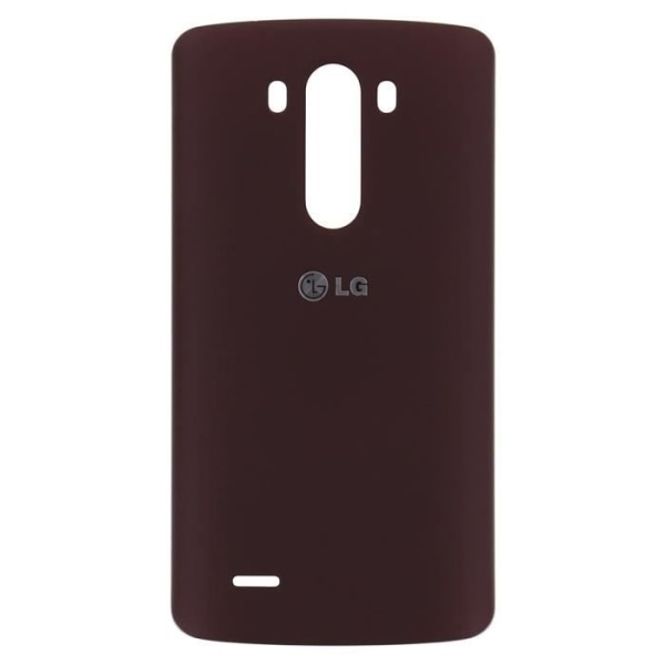 Coque - LG - G3 - Rigid - Mörkbrun - Stötskydd Mörkbrun