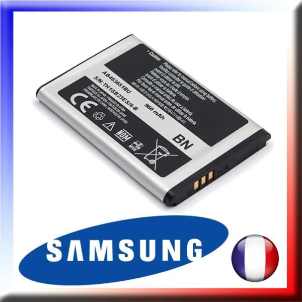 Originalbatteri AB463651BU för SAMSUNG GT-C3500 Ch t 350 - 3,7v / Li-ion / 1000 mAh