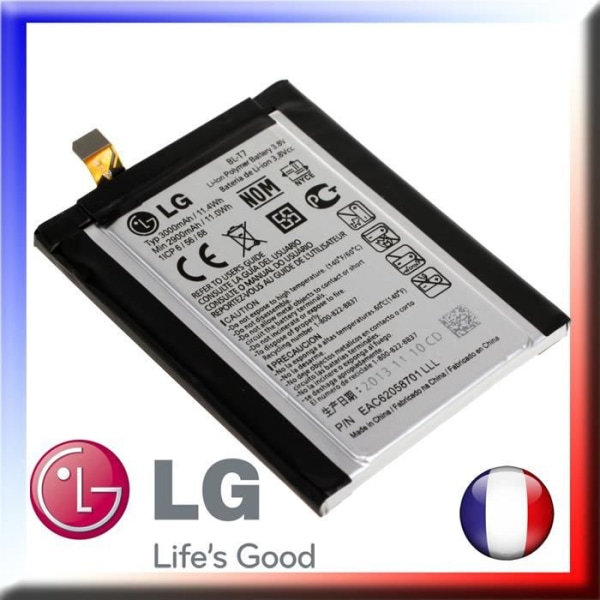 ORIGINAL BL-T7 batteri för LG G2