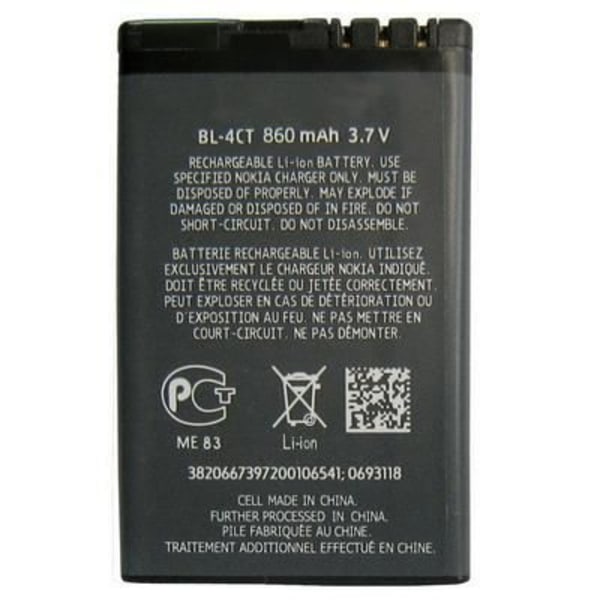 Nokia BL-4CT 860mAh Li-Ion batteri