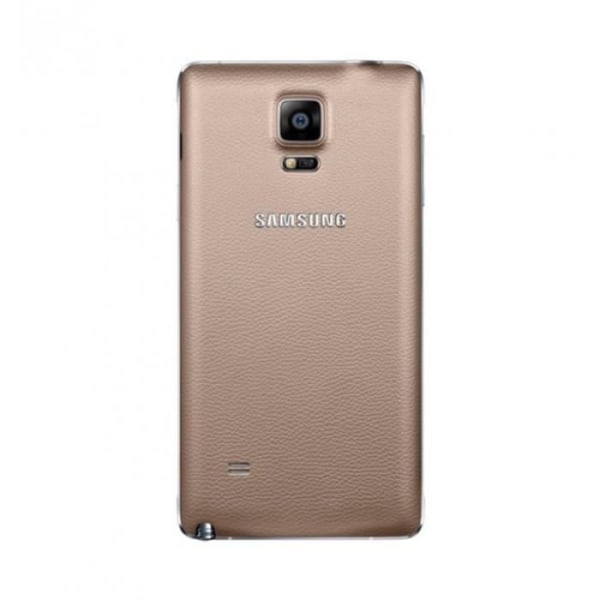 Originalt Samsung Galaxy Note 4 battericover guld