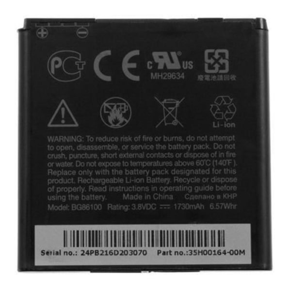 Originalt HTC-batteri 35H00164 - BG86100-BA-S590 til X515e / X515M/G17/Google G14