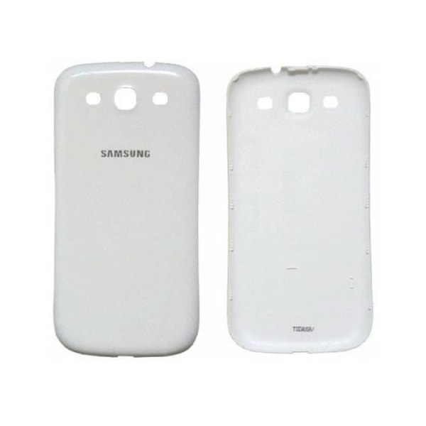 Battericover / Bagcover Samsung Galaxy S3 i9300 Hvid Vit