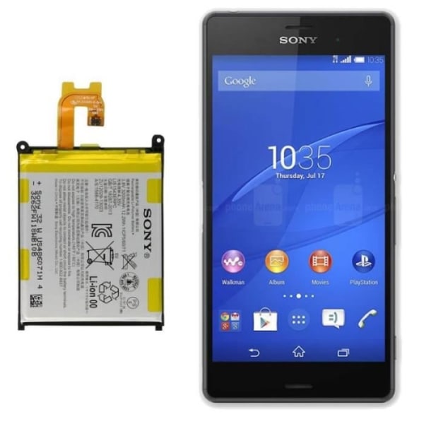 LIS1543ERPC Originalt Sony Xperia Z2 D65xx batteri