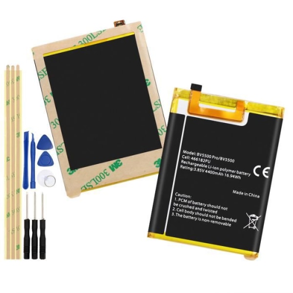 4400mAh til Blackview BV5500 BV5500 pro Telefon Batteriudskiftning Batteri