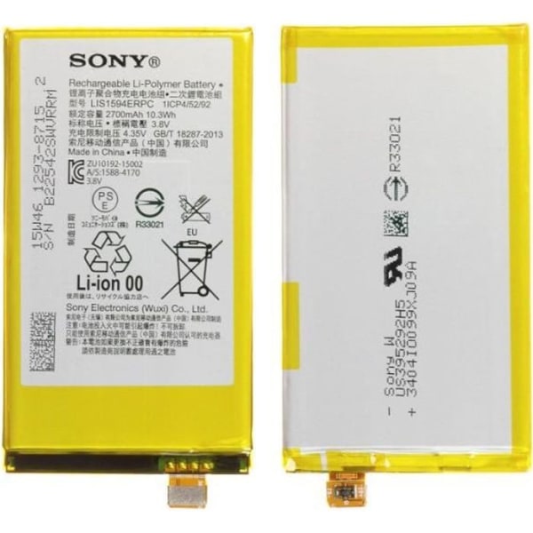 Originalt batteri LIS1594ERPC til Sony Xperia Z5 Compact