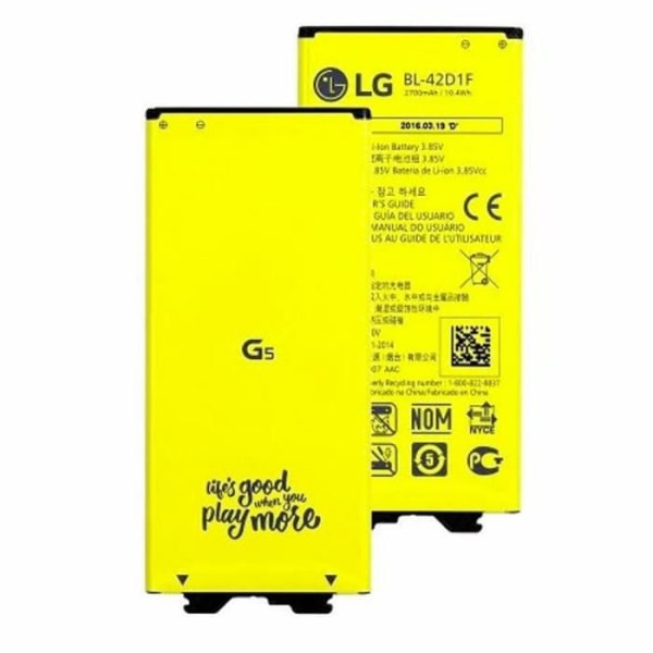 Original LG BL-42D1F batteri för LG G5 H820