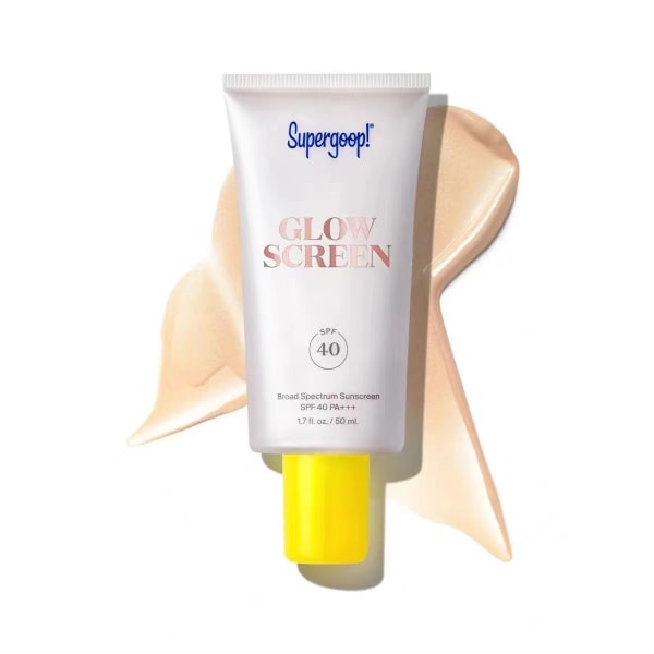 Doftfri Face Sunscreen Lotion SPF 40 | Mild formel återfuktar genomskinlig, ljusare vattenglans | 50 ml