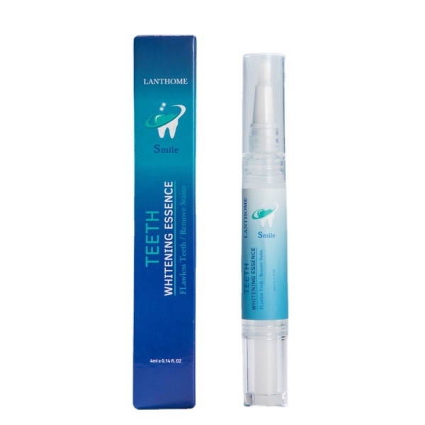 Naturlig tandblekningsgel, tandblekningsrengöring Essence Pen-Effektiv och snabbverkande tandblekningsgel (4 ml)