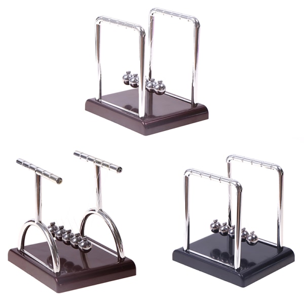 Hantverk Newtons Cradle Skrivbordsbordsdekor Metall Pendelkula Phy A