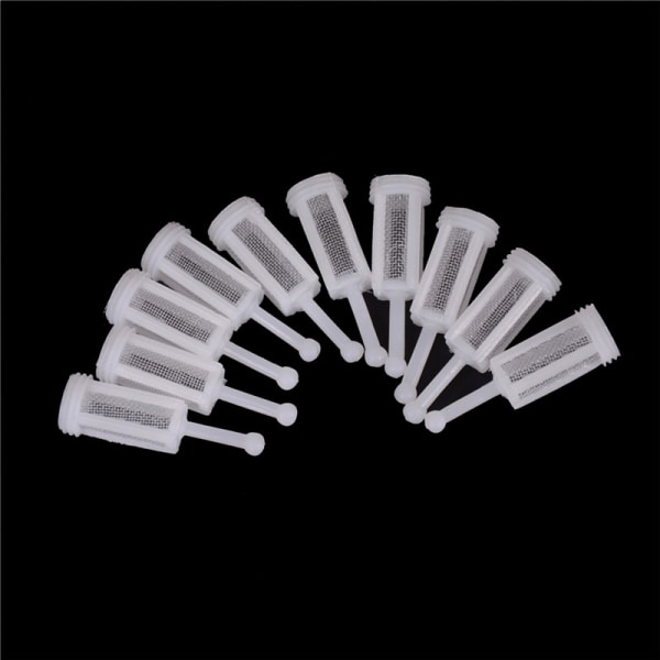 10 st/pack Gravity Feed Spray Gun Pot Paint Filter Mesh 36mm x