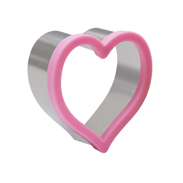 Sandwich ter For Kids Star Heart Shape Rostfri Mould Bi Red