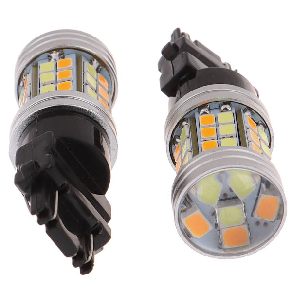 2st 3157 LED Bärnstensvit Bak Blinkers Parkering Hög power