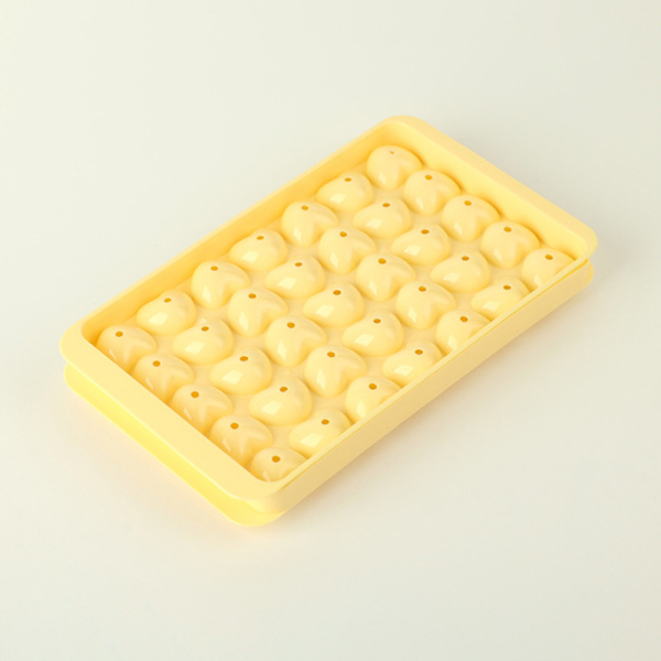 35 Hål Silikon Iskub Form Form Isbricka Frozen Is Yellow