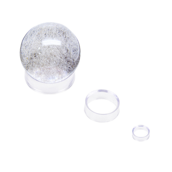 10 st Acrylic Clear Display Stand Sphere Hållare för Crystal Bal 10pcs small