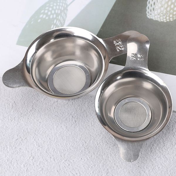 Rostfritt stål mesh te infuser filter kopp sil löst te Large