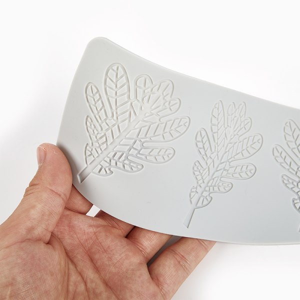 Blad/fjäril/Honeycomb Design Spetsmatta Fondant Form Suga B