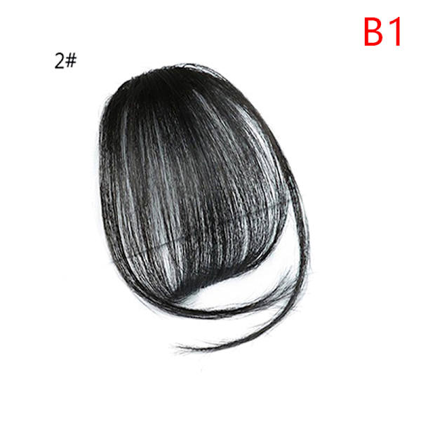Invisible Synthetic Bangs Front Clip In Hair Bits Air Bangs B1
