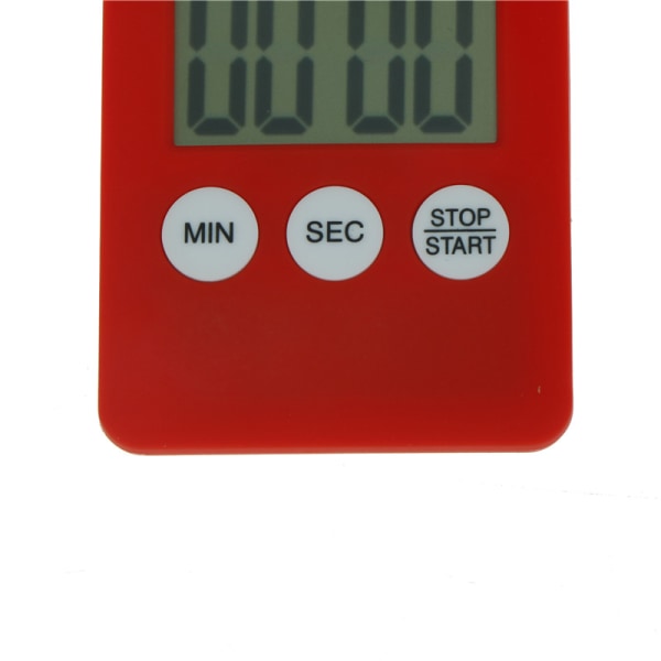 Stor LCD Digital Kök Matlagning Timer Count-Down Up Clock Ala black