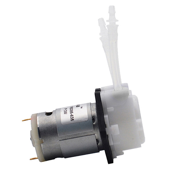 DC Micro självsugande Mute peristaltisk vätskepump för Lab Dosi （5-40ml/min）
