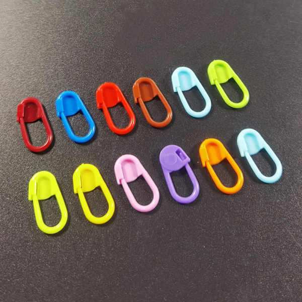 100st Mix Färg Stickverktyg Låsstygn Markörer Virkad 20pcs