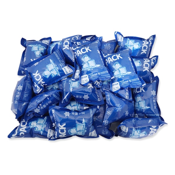 10 st Återanvändbar Kall Is Gel Pack Kylväska Giftfri Smärta Den 250ML