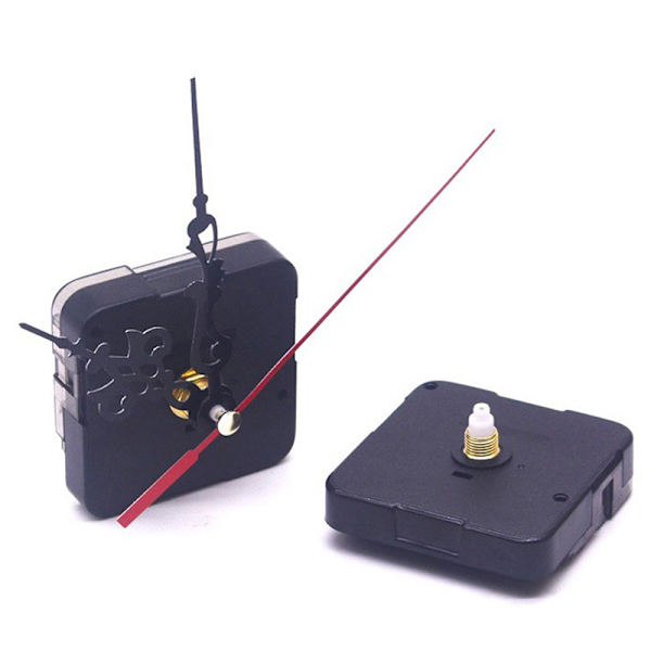 Klassisk Silent Cross Stitch Quartz Clock Movement Mechanism DIY H