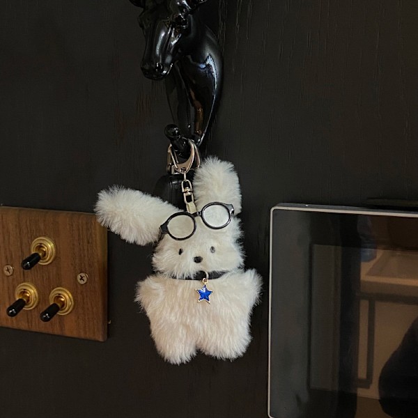 1st e Plush Pilot Doll Nyckelringar Ring Kvinna Nyckelring Väska Char C