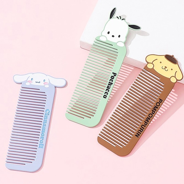 Fashion Comb Kawaii Creativity Student e Portable Smooth Metal A5