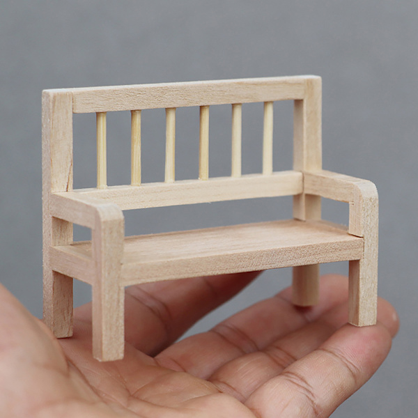 1:12 Dockhus Miniatyr träbord Modell Dockhusmöbler