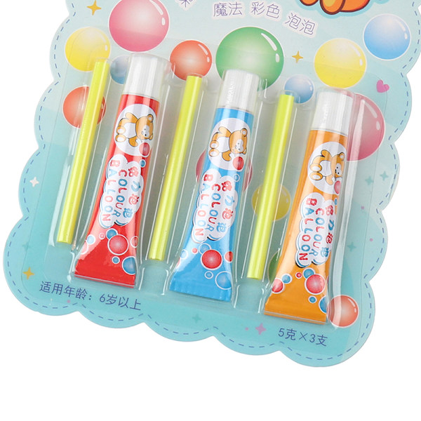 Safe Magic Bubble Lim Toy Blåser Färgglad Bubble Ball Plast 20pcs